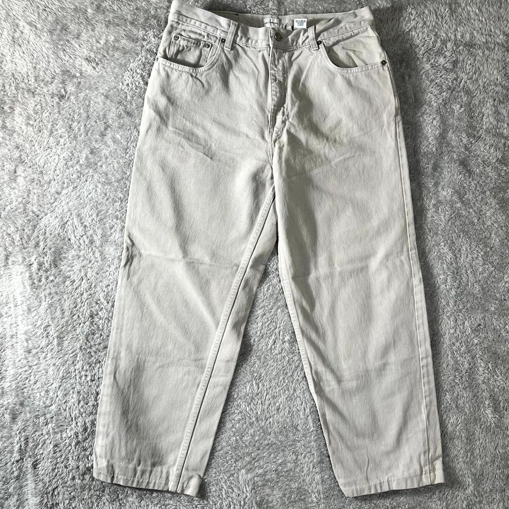 Calvin‎ Klein Jeans Mens 34 Gray Denim Cotton Light Wash Straight Leg Easy Fit